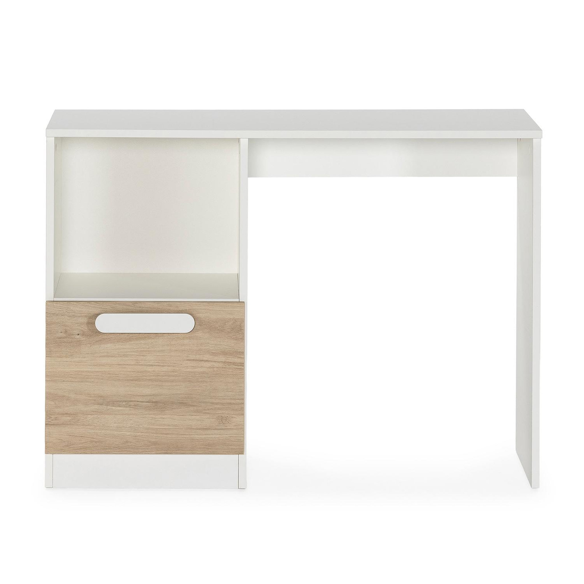 Voir la diapositive 4 : VS VENTA-STOCK Bureau Helen 1 porte couleur Blanc