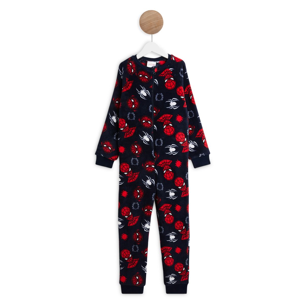 SPIDERMAN Combinaison peluche sans capuche garçon