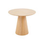 Voir la diapositive 1 : LISA DESIGN Toledo - table à manger ronde - effet bois - 120 cm - 4 à 6 personnes