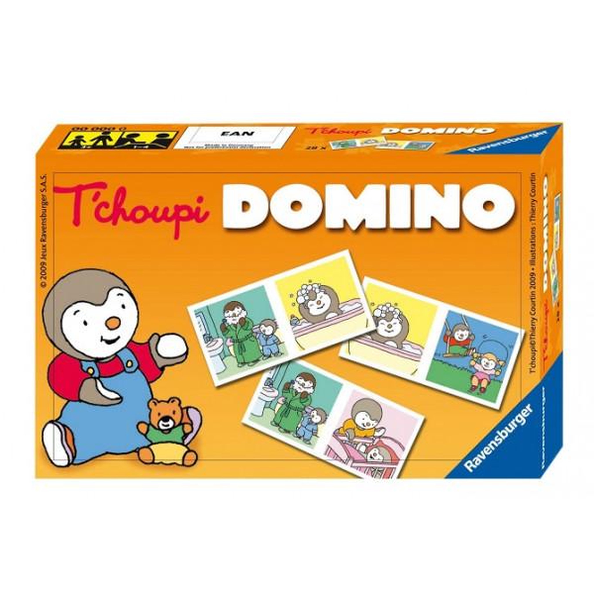Voir la diapositive 1 : RAVENSBURGER Domino t'choupi - 24311 - jeu educatif 1er age