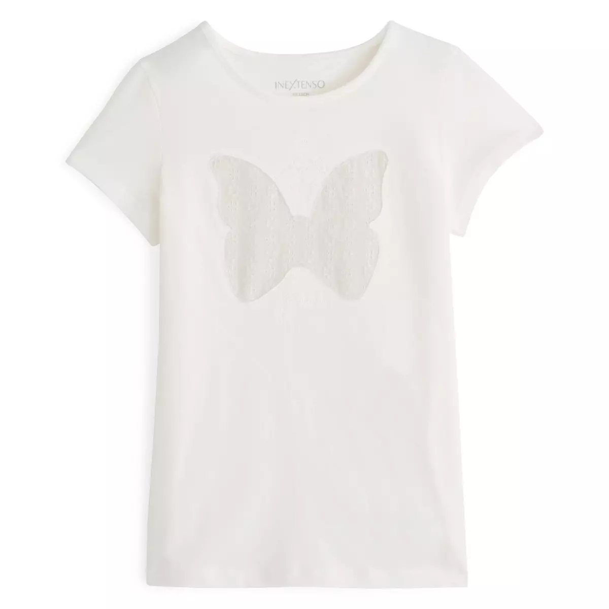 IN EXTENSO T-shirt manches courtes papillon fille