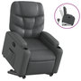 Voir la diapositive 2 : VIDAXL Fauteuil inclinable Gris Similicuir