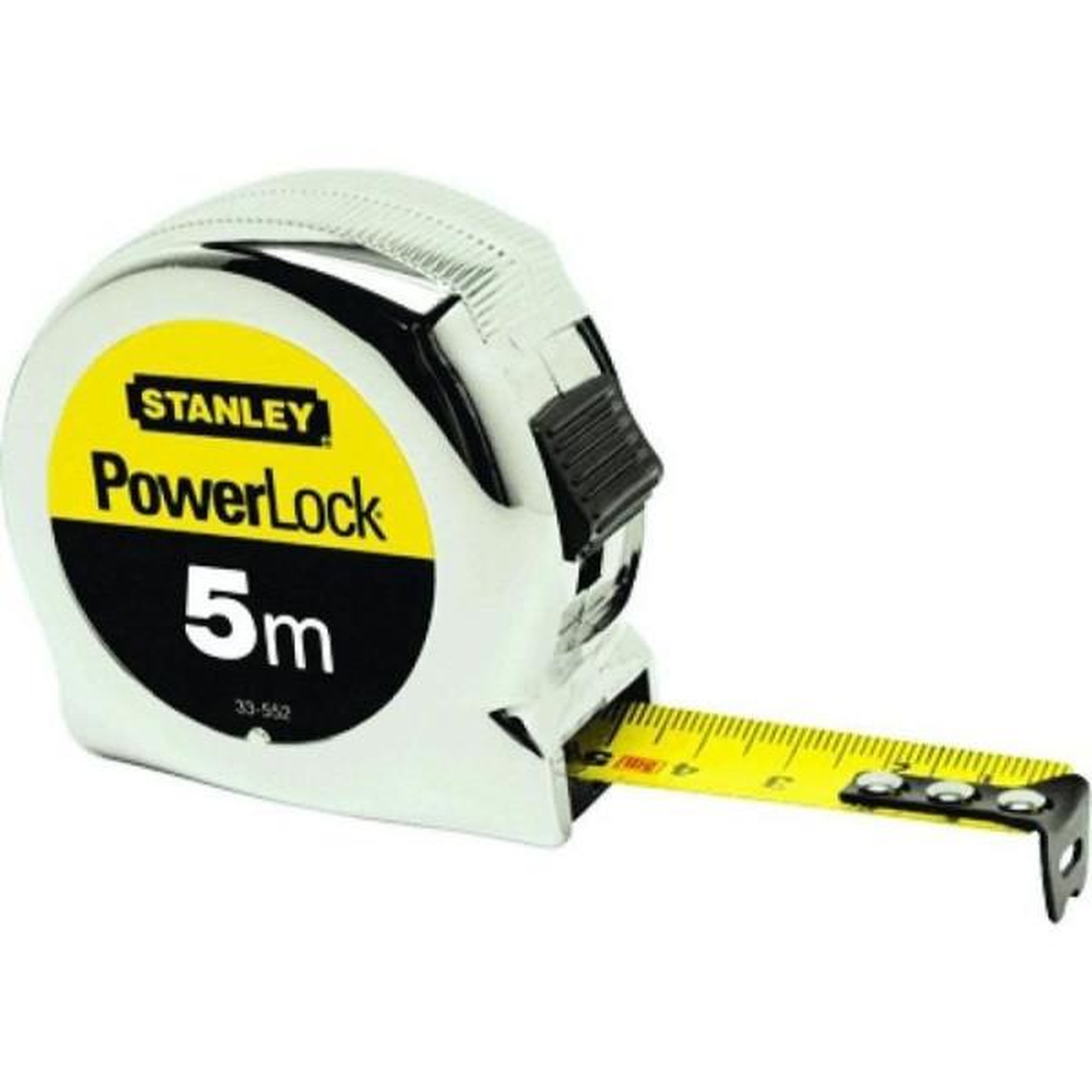 Stanley Metre ruban micro powerlock 3 m - stanley - boîtier abs chromé