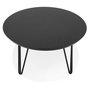 Voir la diapositive 3 : Paris Prix Table Basse Design  Hilona  160cm Noir