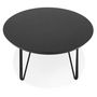 Voir la diapositive 3 : Paris Prix Table Basse Design  Hilona  160cm Noir