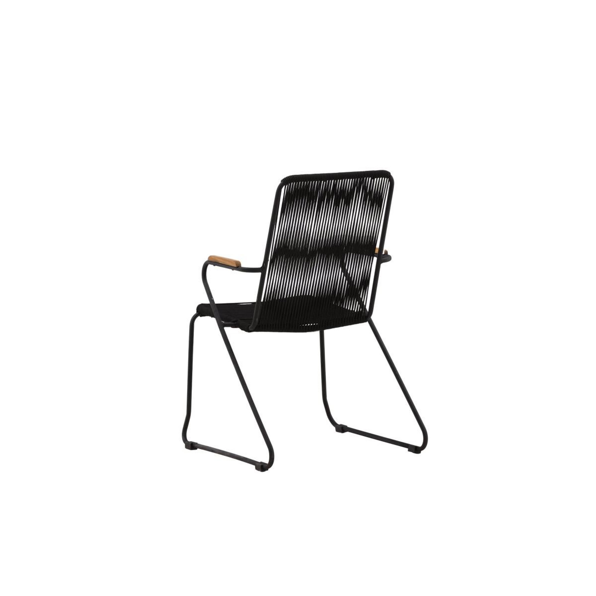 Voir la diapositive 5 : Paris Prix Chaise de jardin  barton  82cm noir