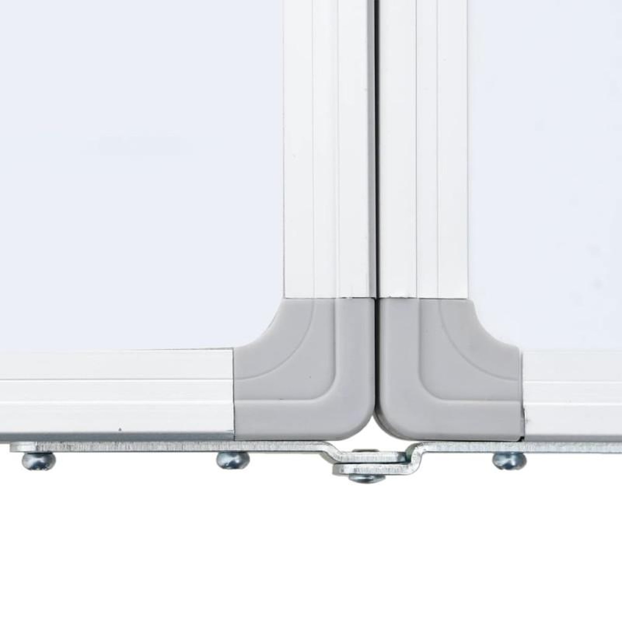 Voir la diapositive 6 : VIDAXL Tableau blanc magnétique pliable 100x80x1,7 cm aluminium
