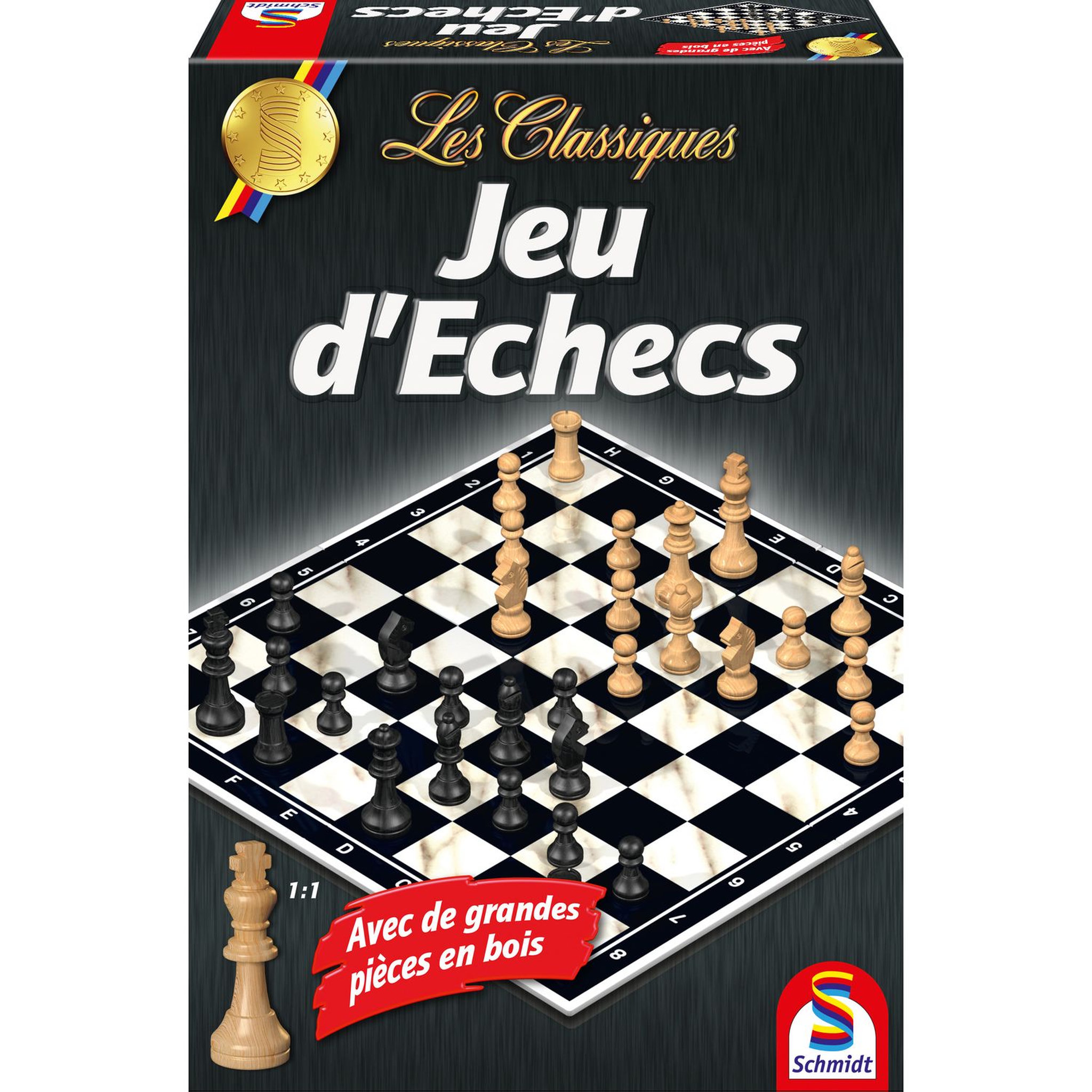 Schmidt Jeu de société - Les Classiques - Jeu d'échecs