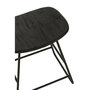 Voir la diapositive 5 : Paris Prix Tabouret en Bois  Teck  45cm Noir