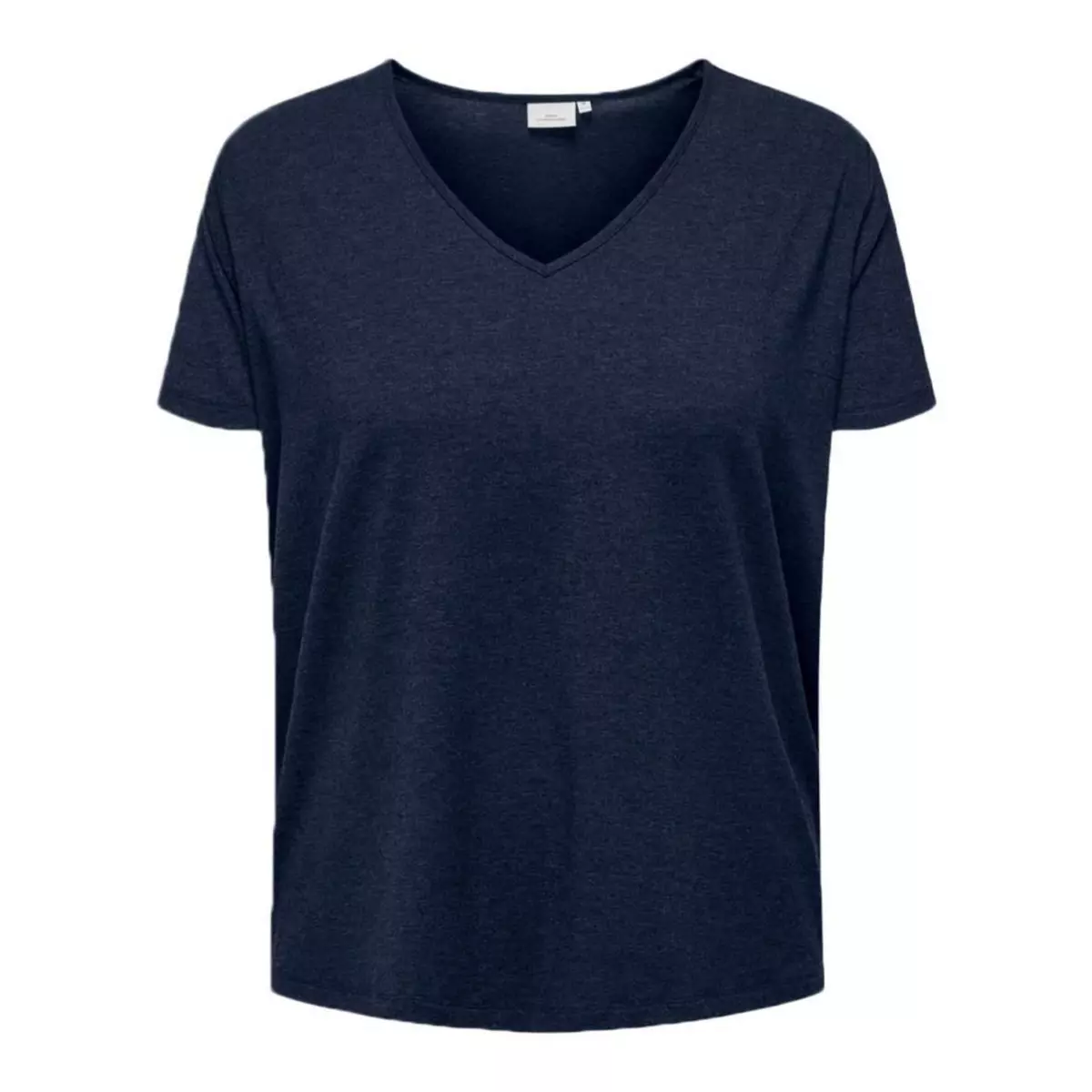  T-shirt Marine Femme Only Carmakoma Tape Top