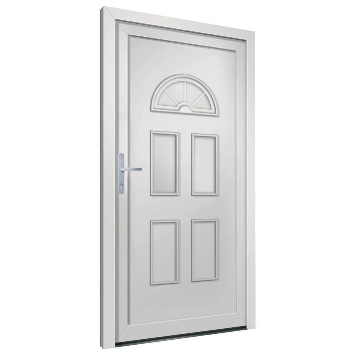 VIDAXL Porte d'entree blanc 98x198 cm PVC
