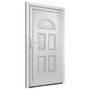 Voir la diapositive 4 : VIDAXL Porte d'entree blanc 98x198 cm PVC