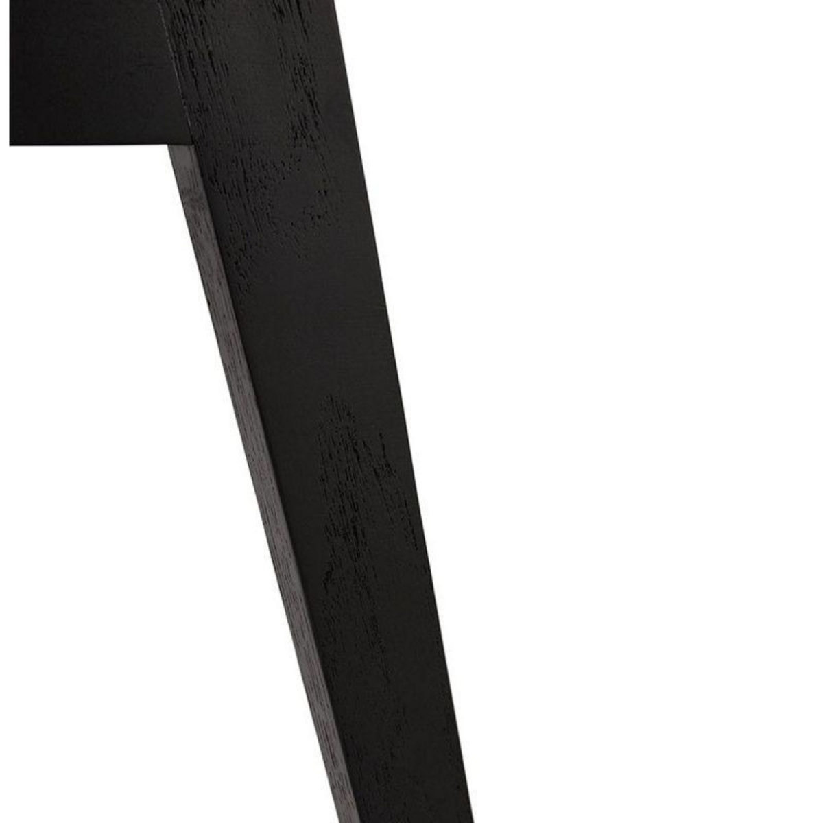 Paris Prix Chaise Design Velours & Bois  Pady  85cm Noir
