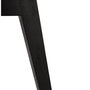 Voir la diapositive 5 : Paris Prix Chaise Design Velours & Bois  Pady  85cm Noir