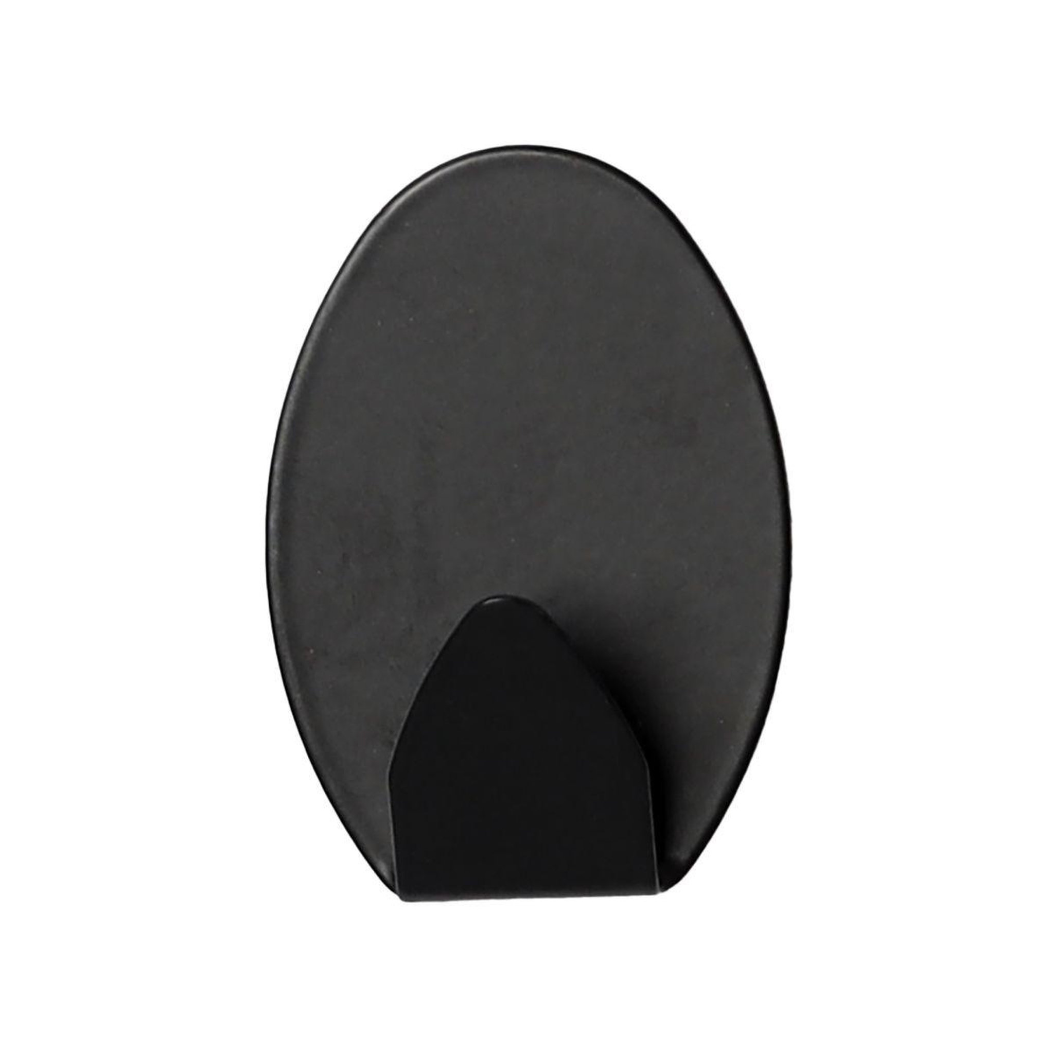 Voir la diapositive 2 : Douceur d'Intérieur Lot de 4 crochets adhésifs  fixeo  5cm noir