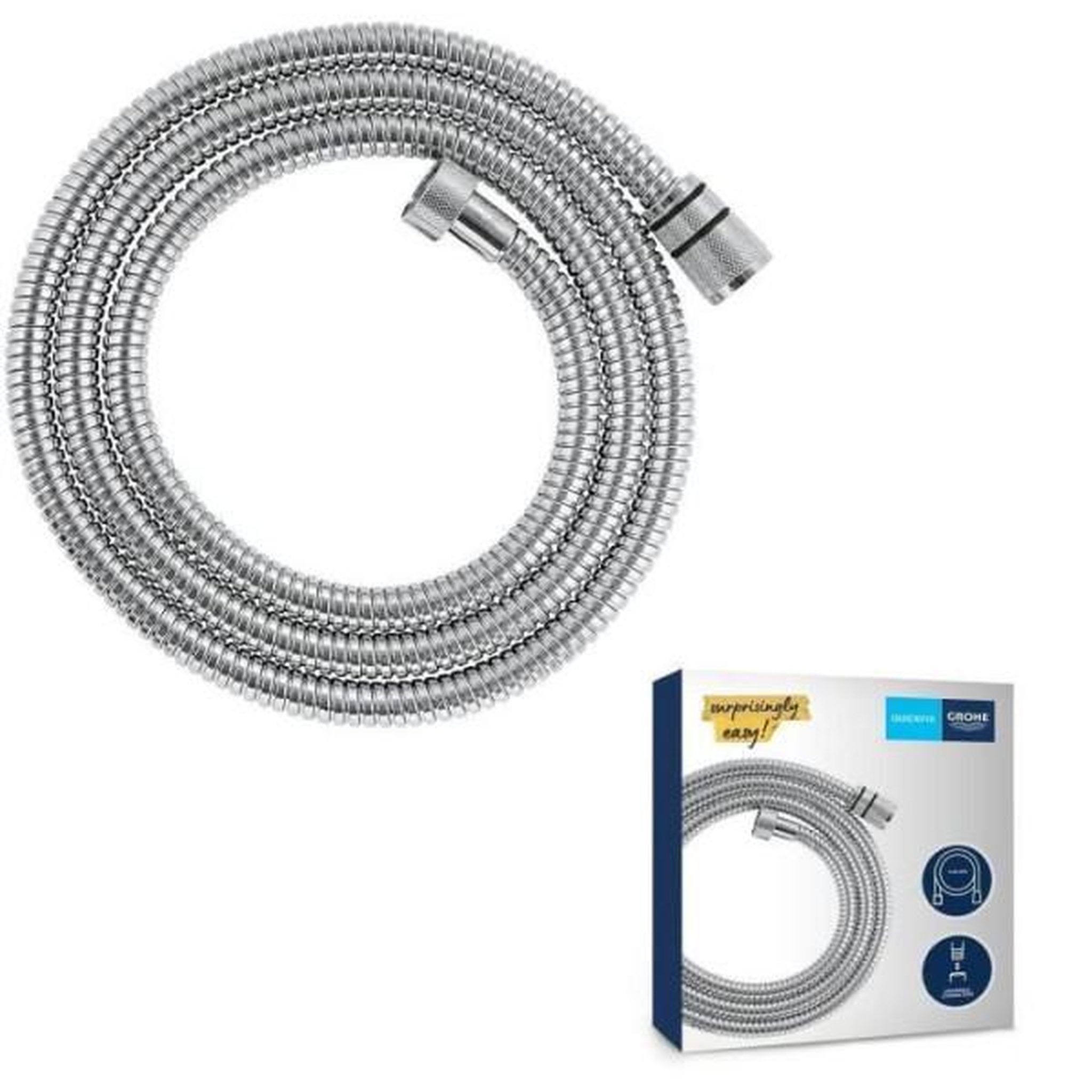 Voir la diapositive 3 : Grohe Flexible de douche - GROHE - 22100000 - 1,75 m - VitalioFlex - Métal