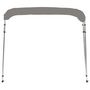 Voir la diapositive 4 : VIDAXL Auvent bimini a 4 arceaux gris 243x180x137 cm