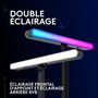Voir la diapositive 2 : Logitech Lampe LED LITRA BEAM LX Barre de lumière