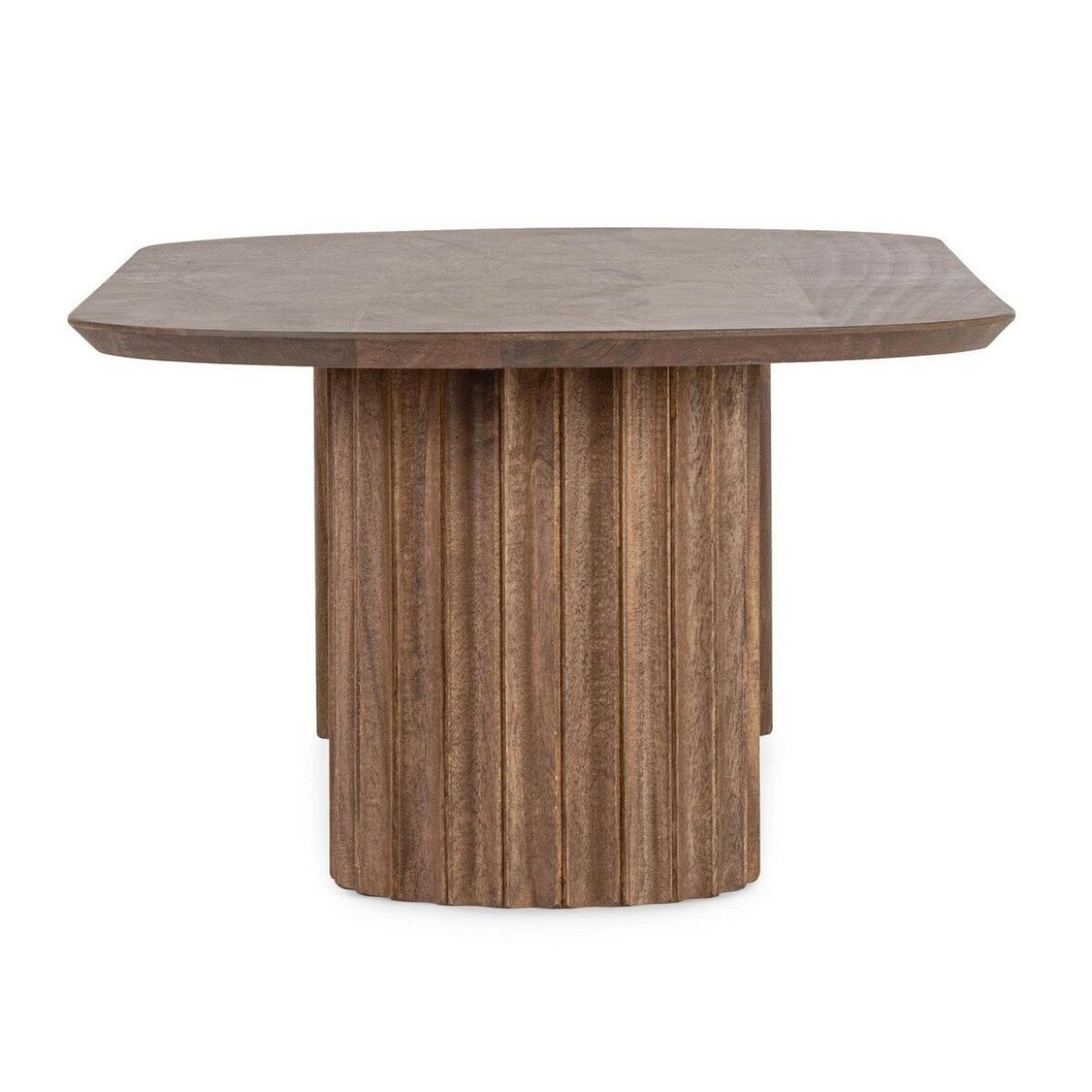 Voir la diapositive 4 : JLC KREATION Table basse en manguier naturel, 130 cm mira
