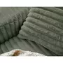 LISA DESIGN Laponie - canapé d'angle gauche - 4 places - en velours côtelé grosses côtes -
