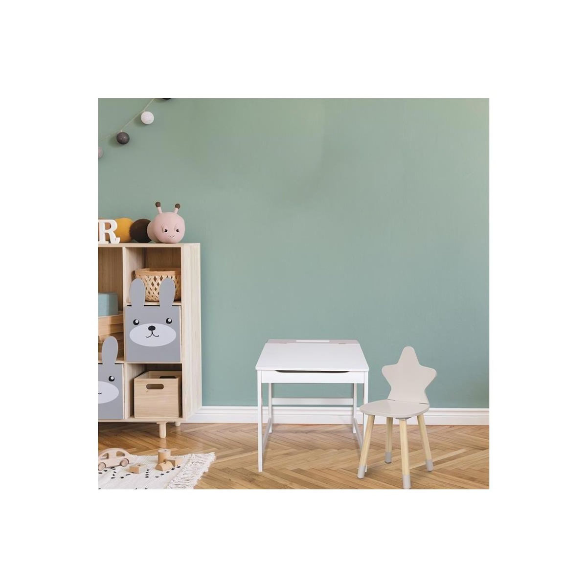 Paris Prix Bureau Pupitre Déco  Charlie  52cm Blanc