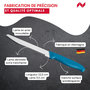 Voir la diapositive 3 : NIROSTA Couteau petit-déjeuner 22,5 cm Nirosta Elemental