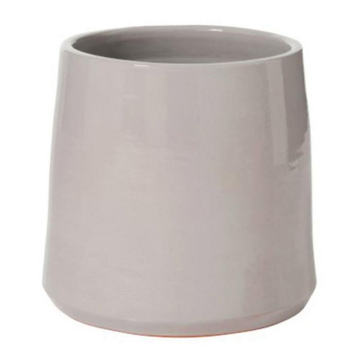 Paris Prix Cache Pot Rond en Céramique  Can  28cm Gris