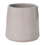 Paris Prix Cache Pot Rond en Céramique  Can  28cm Gris