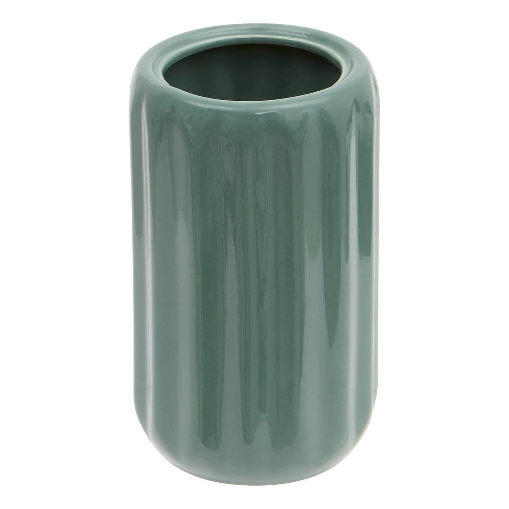 Voir la diapositive 2 : FIVE Brosse wc en grès  suny colorama  40cm vert ficus