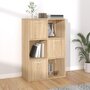 Voir la diapositive 1 : VIDAXL Armoire de rangement Chene sonoma 60x29,5x90 cm Bois ingenierie