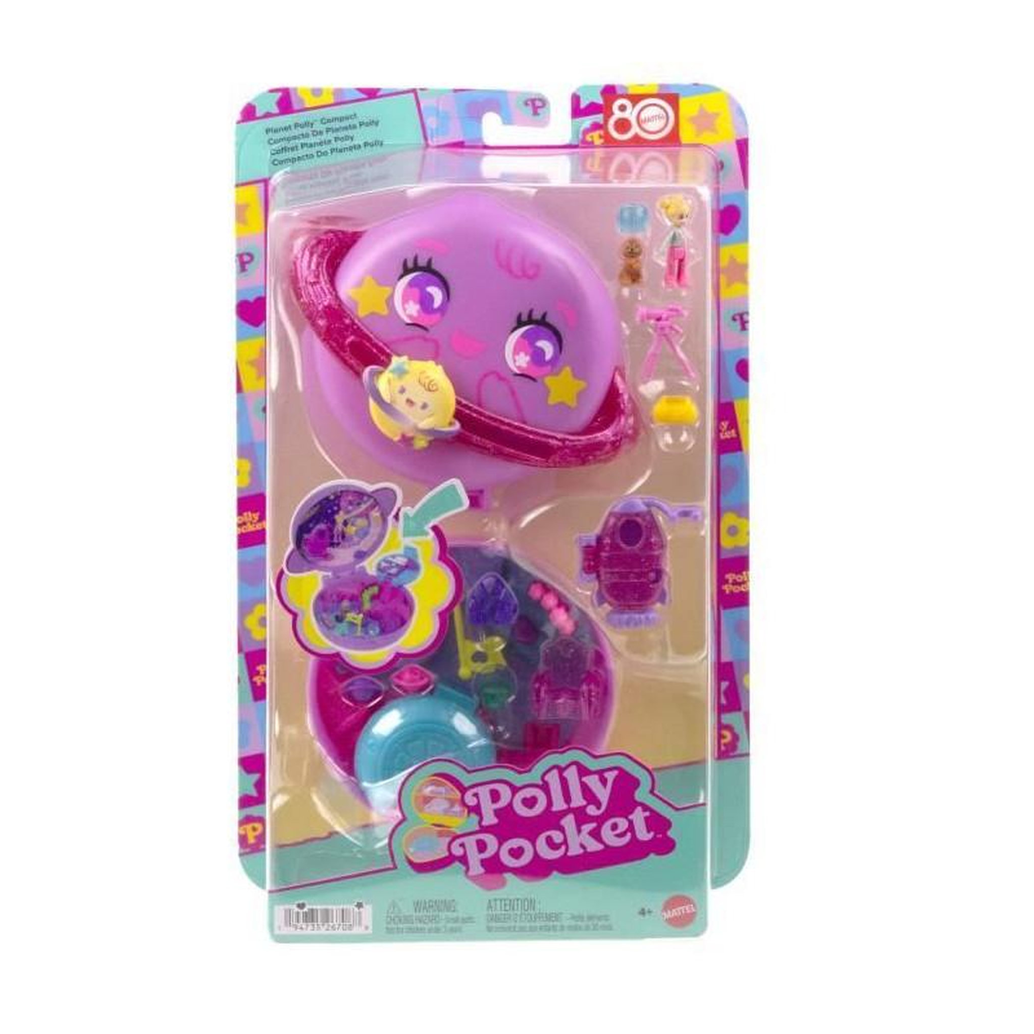 Voir la diapositive 3 : POLLY POCKET Polly Pocket - Coffret Exploration spatiale - Jouet de voyage - Polly Pocket - JCB18