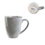 Voir la diapositive 3 : Paris Prix Lot de 6 Mugs  Au Grès du Temps  12cm Gris