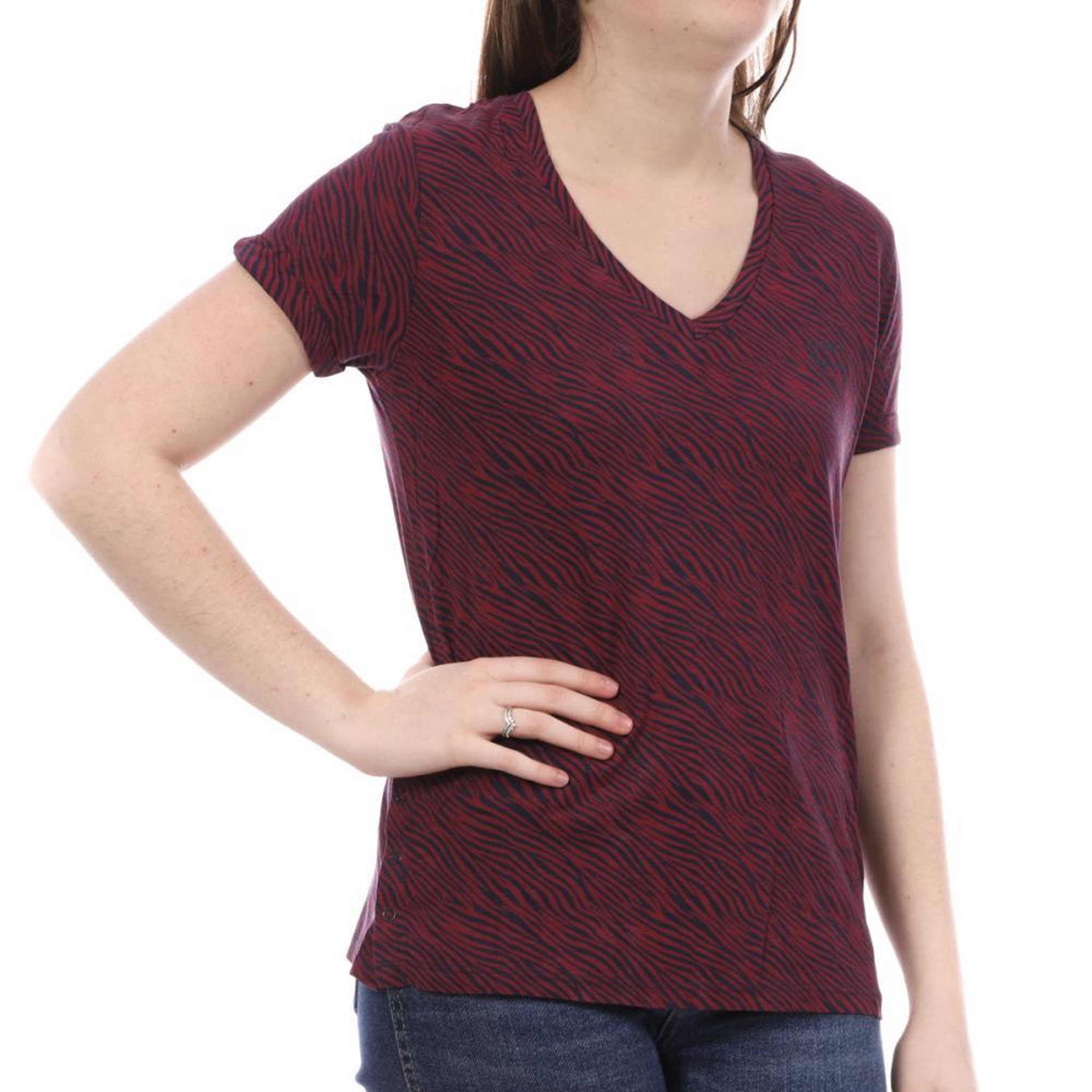 Voir la diapositive 1 : Lee Cooper T-shirt /Rouge Femme Lee Cooper Odla
