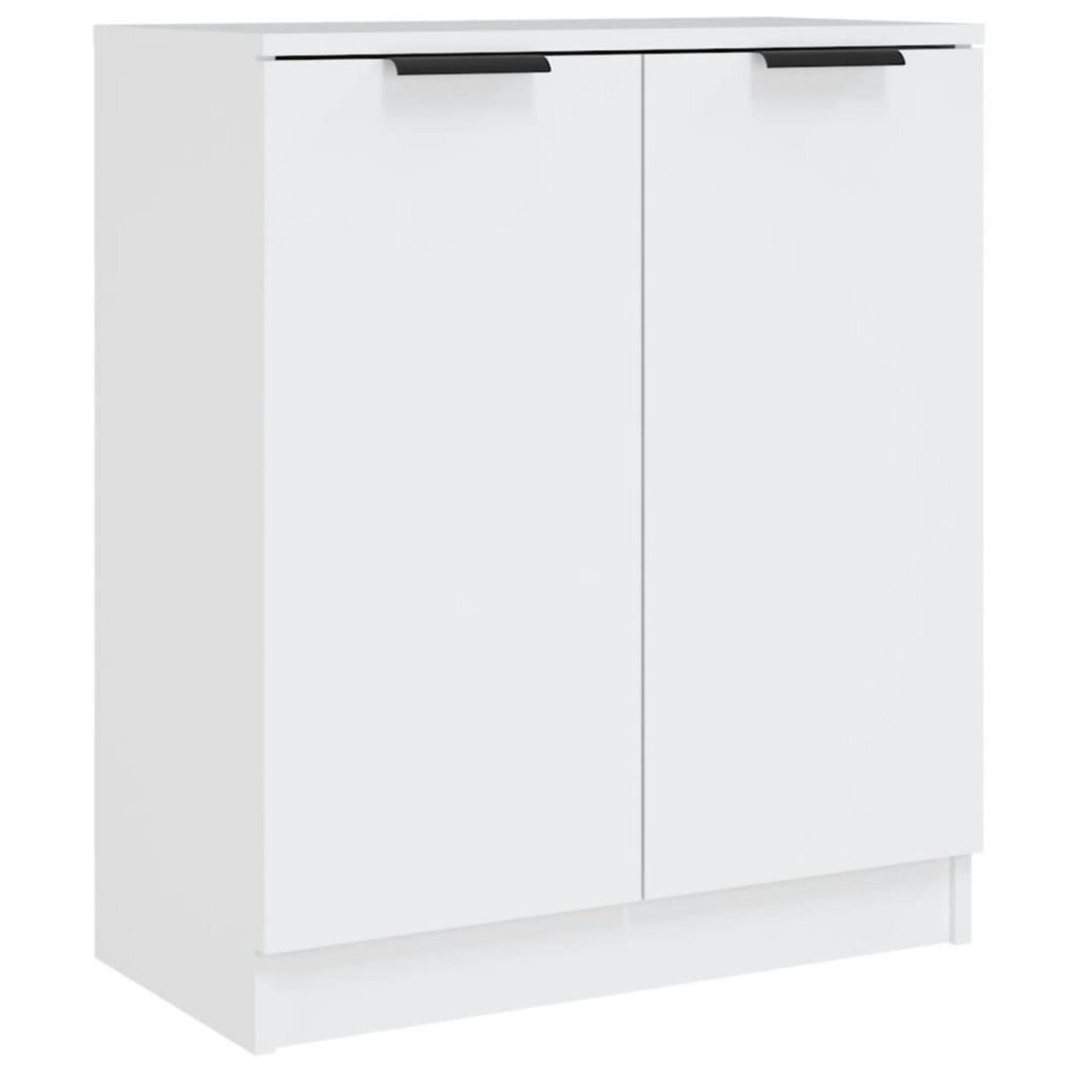 VIDAXL Buffets 2 pcs blanc 60x30x70 cm Bois d'ingenierie