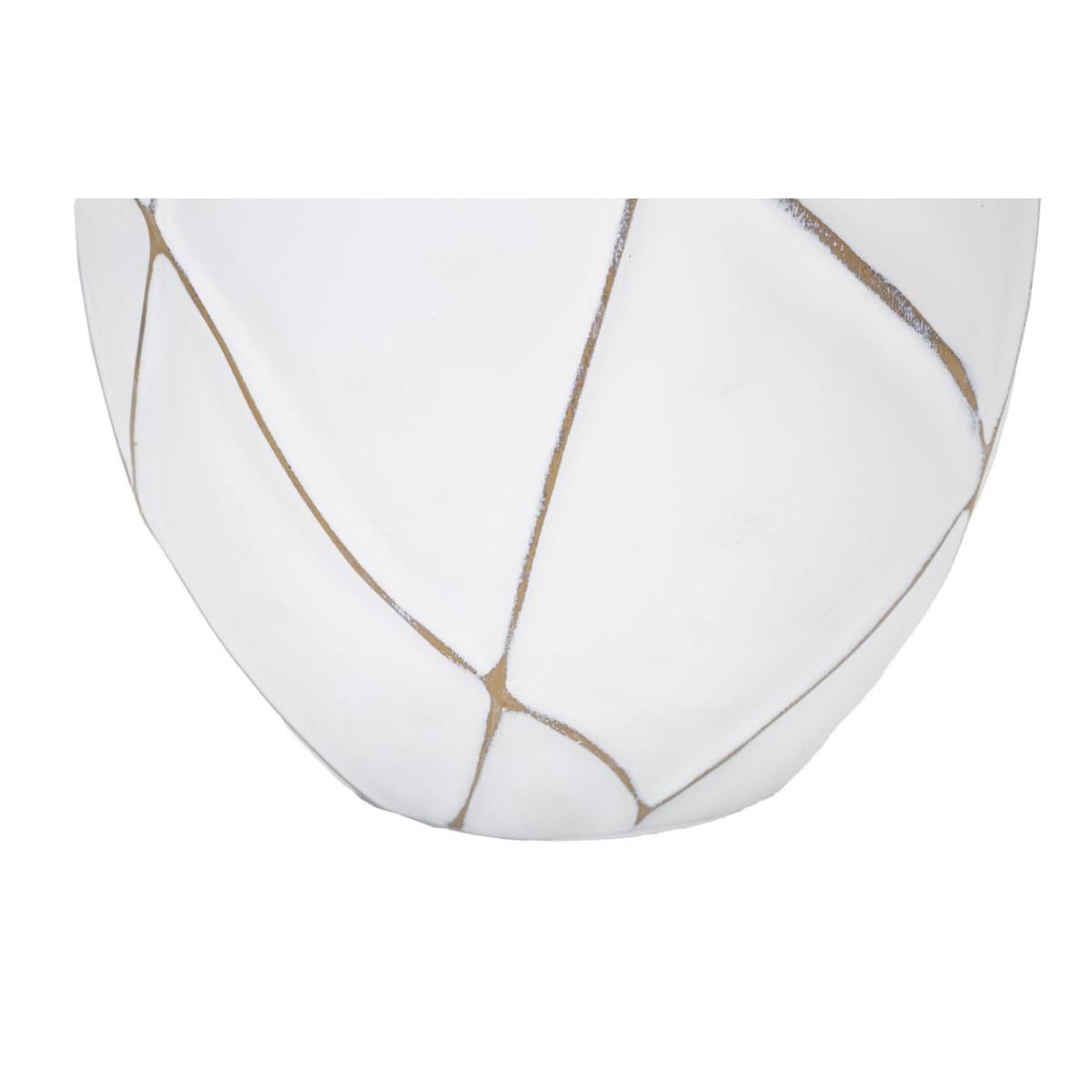 Voir la diapositive 4 : Paris Prix Lampe à poser en résine  lines  60cm blanc & naturel