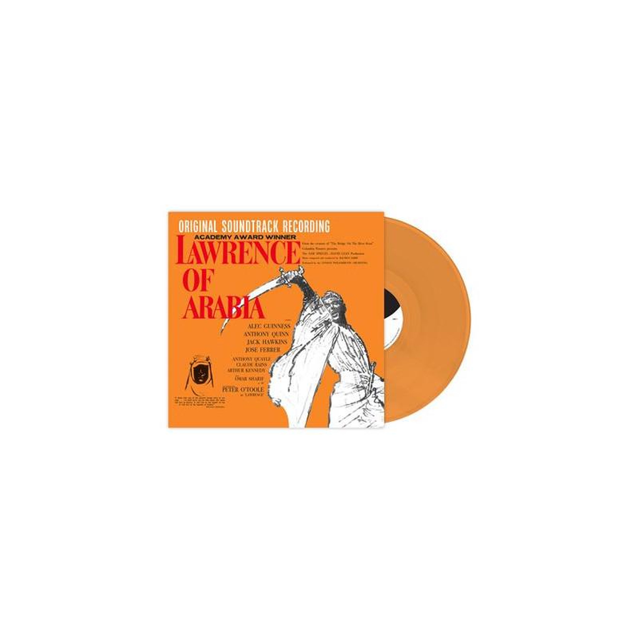 Vinyle lawrence d'arabie original soundtrack recording – maurice jarre, édition standard 2 disques