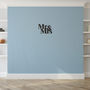 Voir la diapositive 5 : Homemania Homemania Decoration murale Mots 50x35 cm Acier Noir