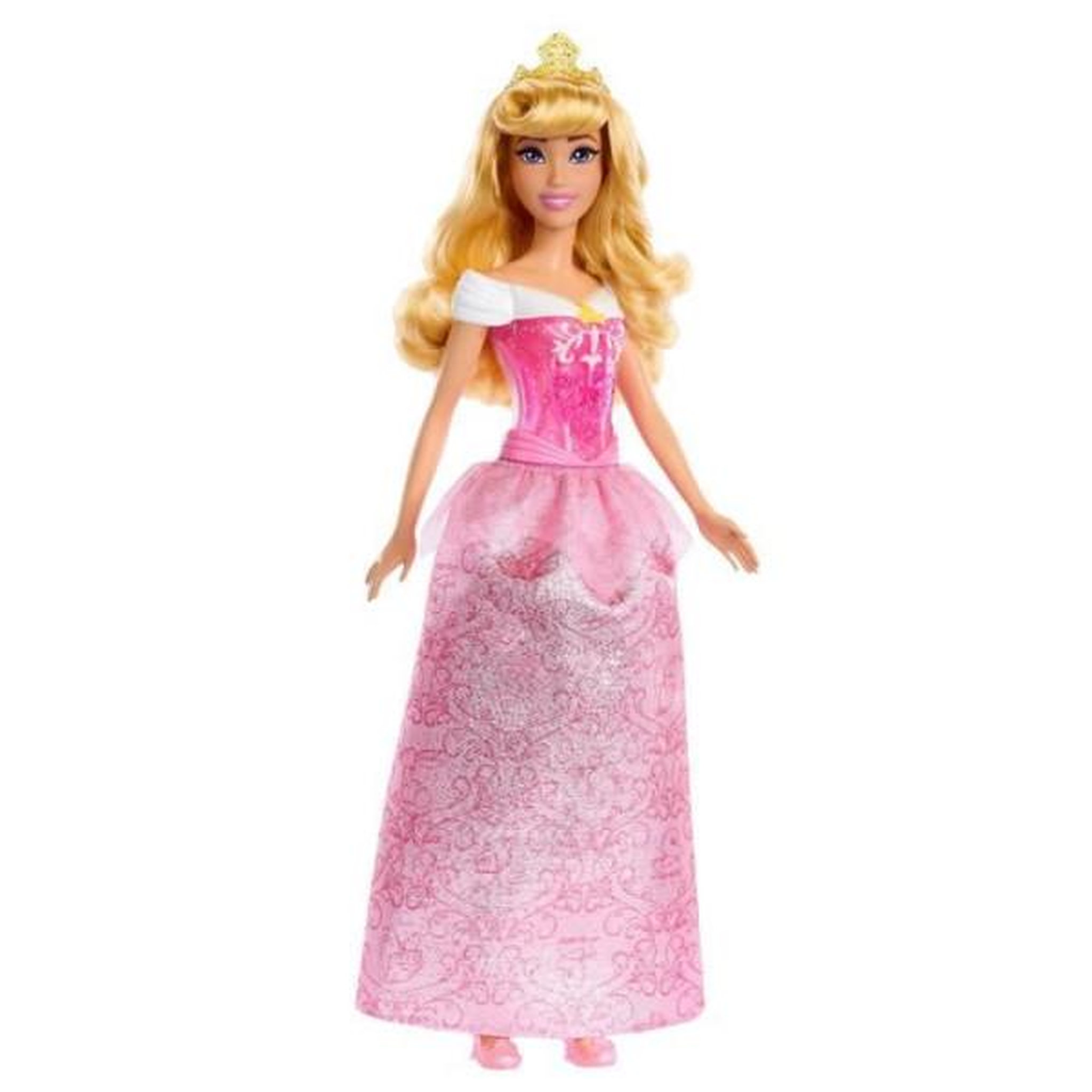 DISNEY PRINCESS Aurore Poupée 29 cm, Mattel Poupée Disney Princesses habillage et accessoires HLW09