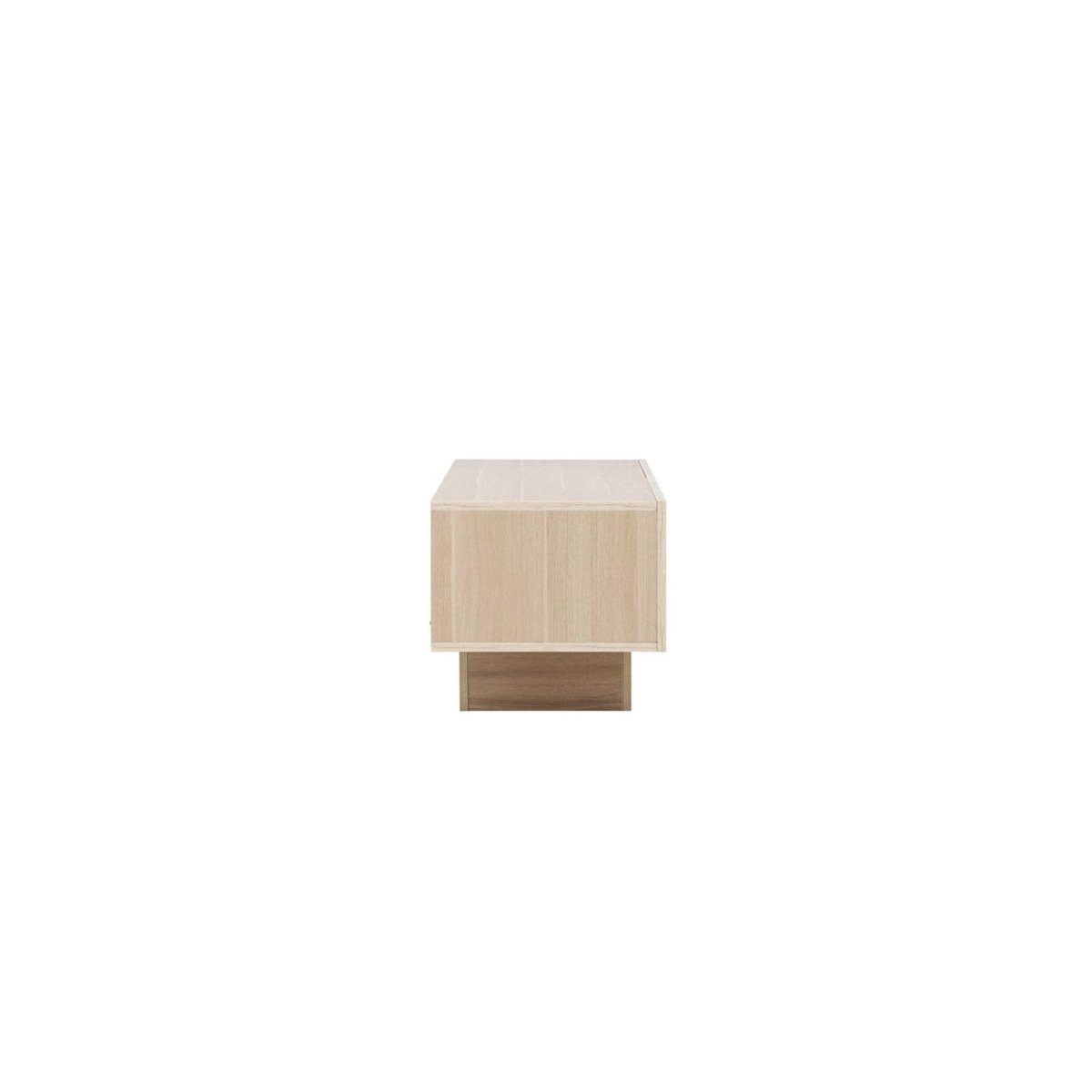 Paris Prix Meuble TV 2 Portes  Cuenca  160cm Naturel