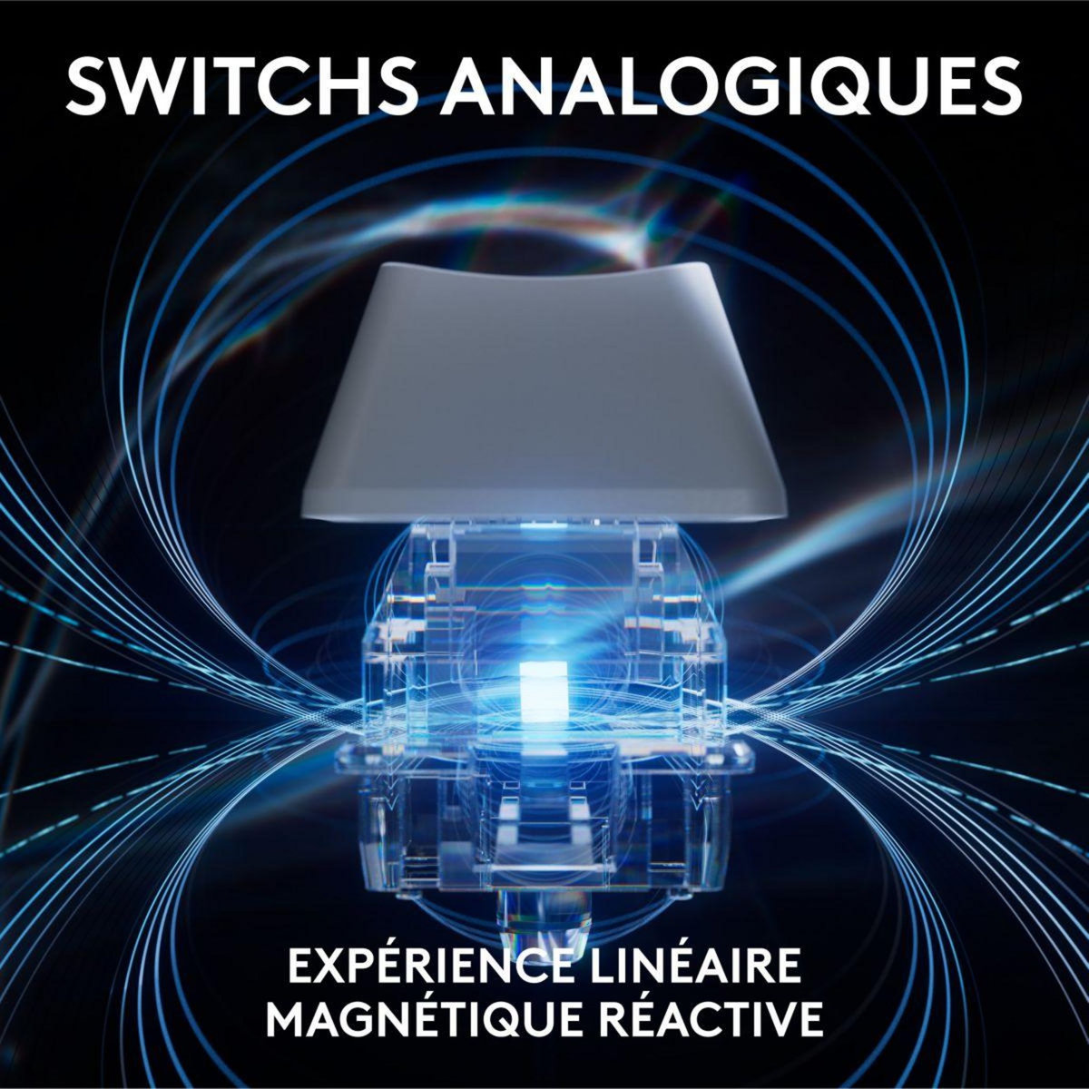 Logitech Clavier gamer G Pro X TKL Rapid Blanc