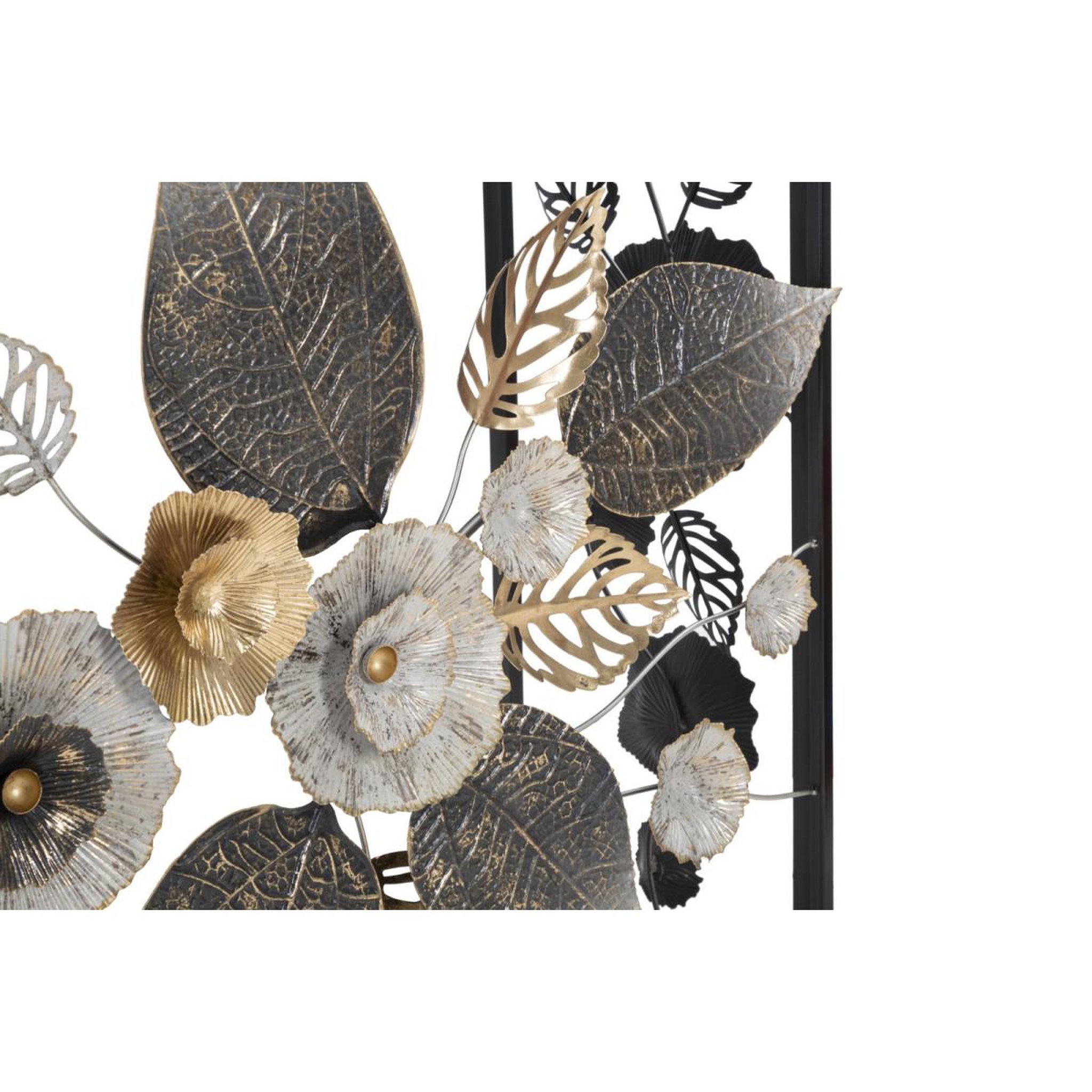 Voir la diapositive 5 : Paris Prix Console design en métal  flora  111cm multicolore