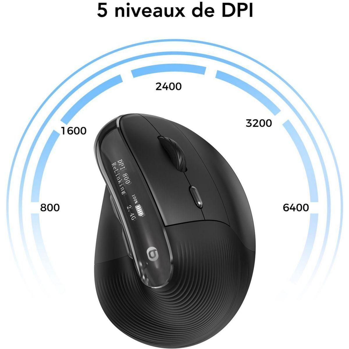 ESSENTIEL B Souris sans fil Ergo Sans fil