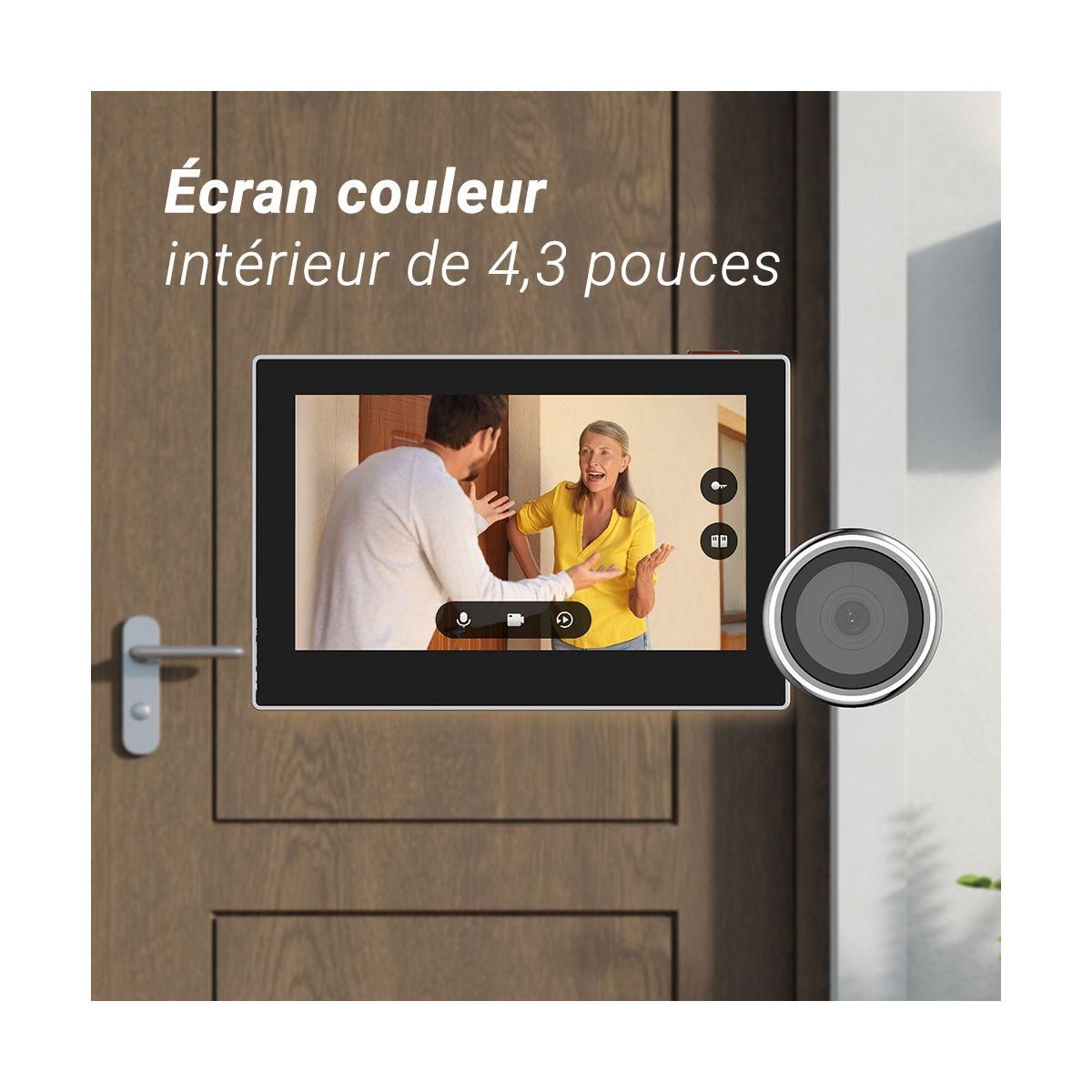 EZVIZ Judas Connecté Juda connecté HP2 Silver 1080P