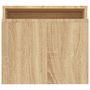 Voir la diapositive 5 : VIDAXL Ensemble de tables basses Chene sonoma bois d'ingenierie