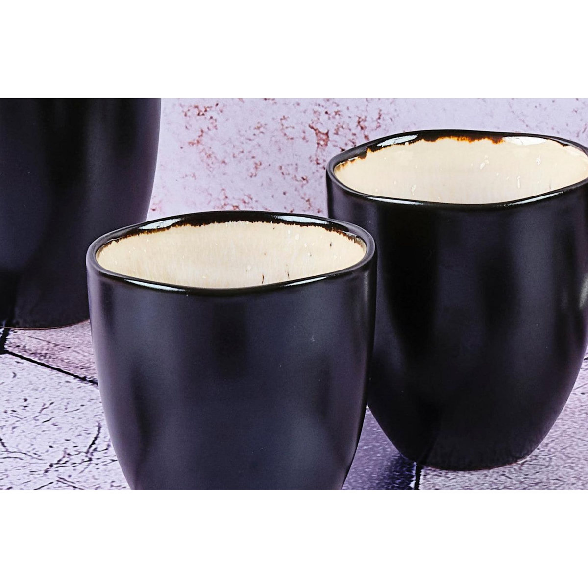 BJORN Tasse IRIS 15cl - 6 pièces - Blanc ivoire