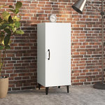 VIDAXL Buffet Blanc 34,5x34x90 cm Bois d ingénierie