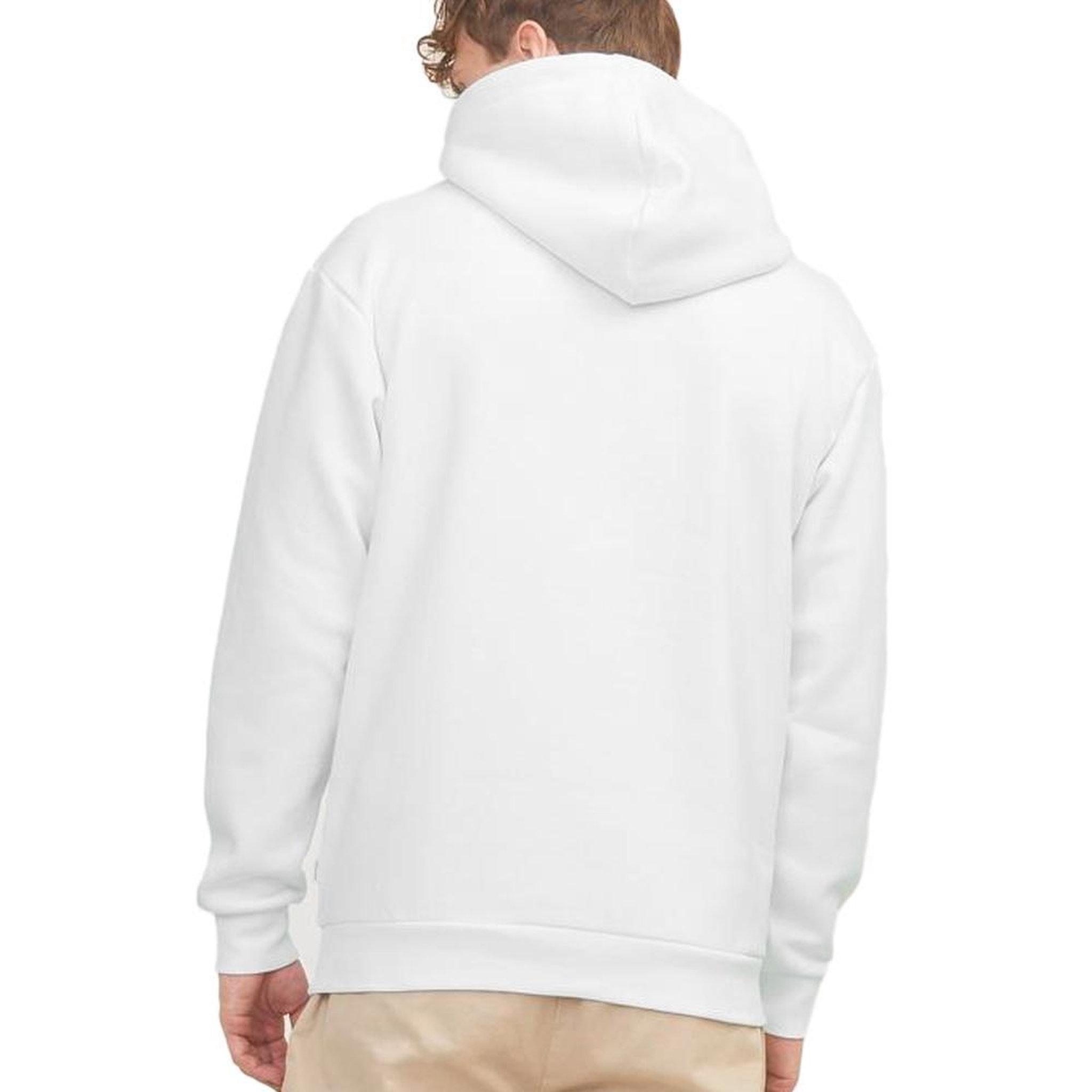 Voir la diapositive 2 : Jack & Jones Sweat à Capuche Blanc Homme Jack & Jones Bradley Hood