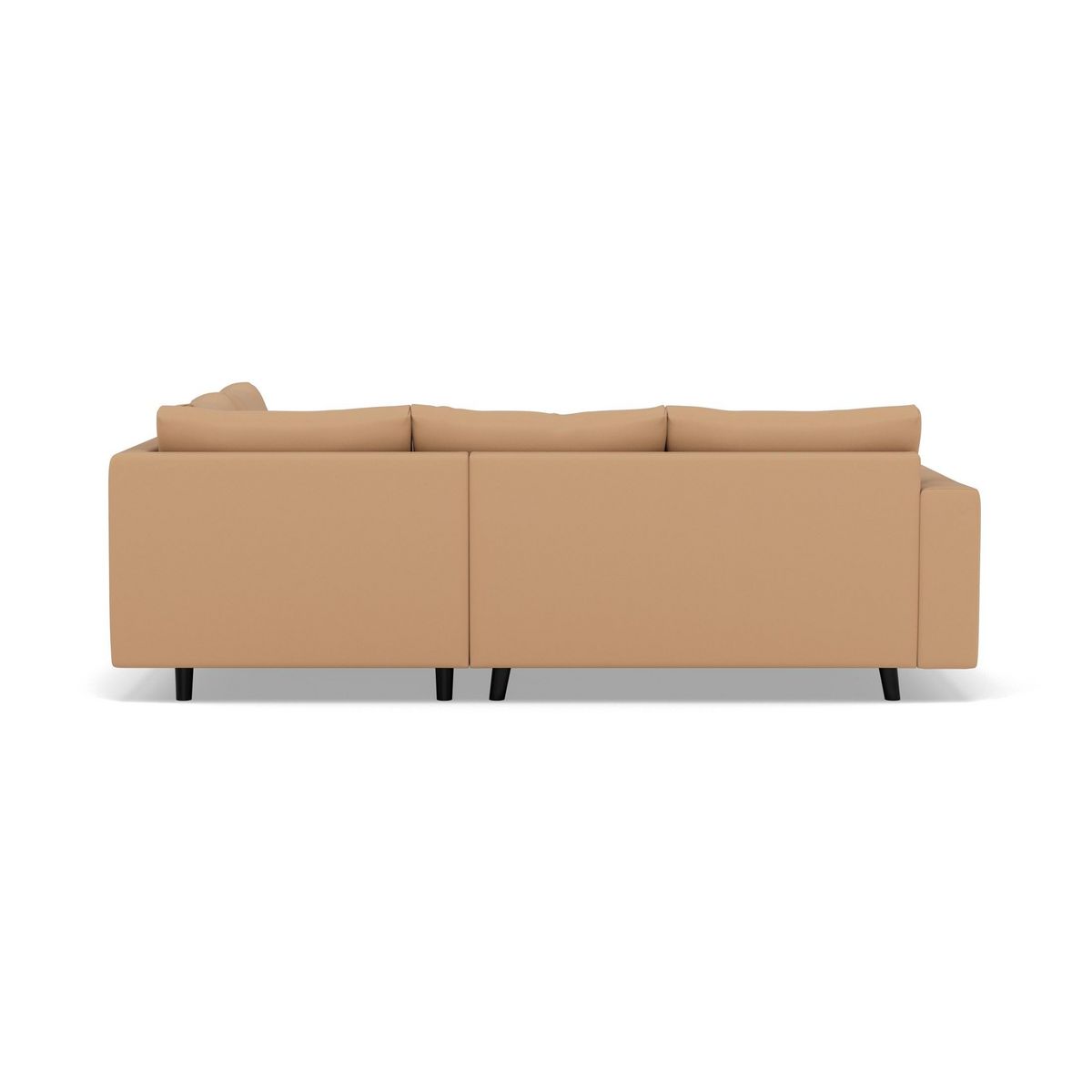 LISA DESIGN Rune - canapé d'angle droit 4 places en simili