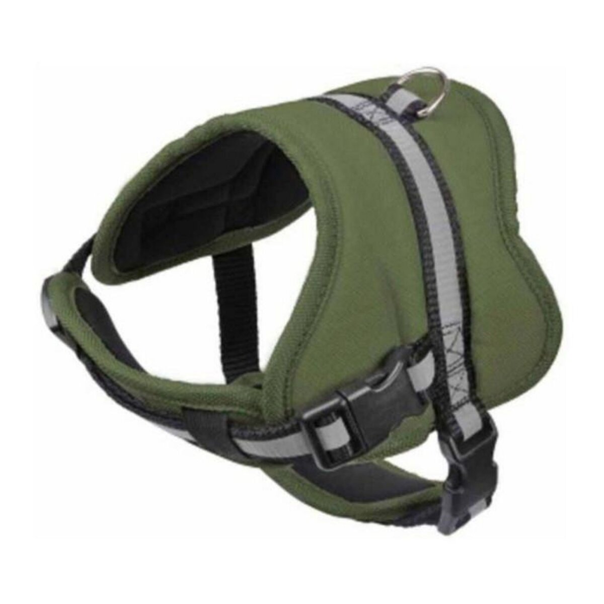 Paris Prix Harnais Réglable Confort  Essentiel  51-67cm Kaki