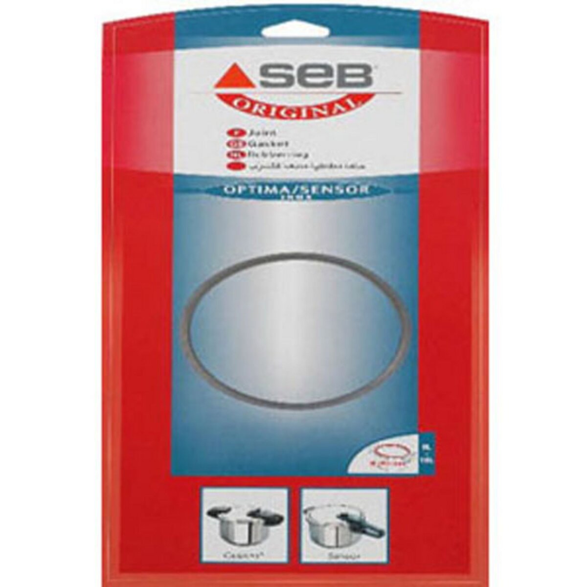 SEB Joint pour autocuiseur inox sensor optima 10l diamètre 253mm